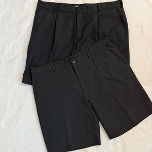 Nike & PGA Tour golf shorts bundle black performance outdoor casual wear Size 42